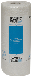 Pacific Blue Select™ 2 Ply Perforated Paper Towel Roll (Previously Preference®), White, 30 Rolls/Case