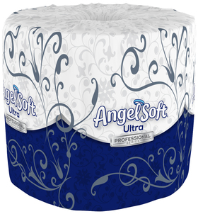 Angel Soft Ultra Professional Series® 2 Ply Embossed Toilet Paper, By Gp Pro (Georgia Pacific), 60 Rolls Per Case