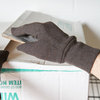 A Picture of product TWS-39414 Standard Polyester / Cotton Jersey Gloves. Size Large. Brown. 12/pack.
