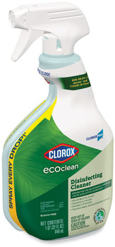 Clorox® Clorox Pro™ EcoClean™ Disinfecting Cleaner. 32 oz. 9 spray bottles/case.