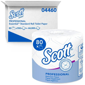 Scott® Standard Roll Bathroom Tissue,  2-Ply, 550 Sheets/Roll