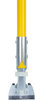 A Picture of product CFS-362113EC04 Sparta Spectrum Fiberglass Dust Mop Handles with Clip-On Connector. 60 in. Yellow. 12 each/case.