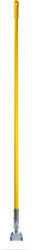 Sparta Spectrum Fiberglass Dust Mop Handles with Clip-On Connector. 60 in. Yellow. 12 each/case.