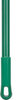 A Picture of product CFS-362113EC09 Sparta Spectrum Fiberglass Dust Mop Handles with Clip-On Connector. 60 in. Green. 12 each/case.