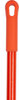 A Picture of product CFS-362113EC24 Sparta Spectrum Fiberglass Dust Mop Handles with Clip-On Connector. 60 in. Orange. 12 each/case.