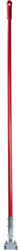 Sparta Spectrum Fiberglass Dust Mop Handles with Clip-On Connector. 60 in. Red. 12 each/case.