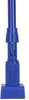 A Picture of product CFS-369475EC14 Sparta Spectrum Fiberglass Jaw Style Mop Handles. 60 in. Blue. 12 each/case.