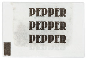 Black Pepper Packets .01 Grams 3,000/Case