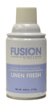 Fusion Metered Aerosols. 6.25 oz. Linen Fresh  scent. 12 cans/case.