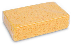 Boardwalk® Cellulose Sponge,  3.66" x 6.08" x 1.55" Thick, Yellow, 24/Carton