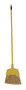 A Picture of product BWK-932M Boardwalk® Poly Bristle Angler Brooms,  49" Handle, Black, 12/Carton