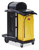 A Picture of product 963-423 High Capacity Vinyl Replacement Bag. 34 gal. 16.8 X 10.5 X 33 in. Yellow.