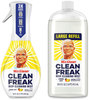 A Picture of product PGC-03948 Mr. Clean® Clean Freak Deep Cleaning Mist Multi-Surface Spray, Lemon Zest, 16 oz Spray Bottle Plus 30.9 oz Refill