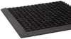 A Picture of product CWN-SSR610CH #250 Super-Soaker Hobnail - Rubber Border, Medium Traffic, Mats, 6' x 10', Charcoal