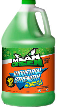 Mean Green Industrial Strength Cleaner and Degreaser, 1 Gallon Bottle, 4/Case