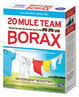 A Picture of product DIA-00201 Dial® 20 Mule Team® Borax Laundry Booster, Powder, 4 lb Box, 6 Boxes/Carton