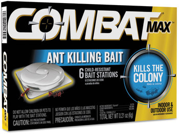 Combat® Source Kill MAX Ant Killing Bait, 0.21 oz, 6/Box 12 Boxes/Carton