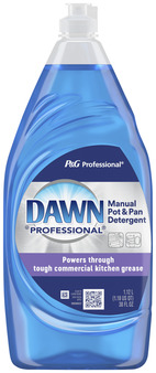 Dawn® Professional Manual Pot & Pan Detergent Regular Scent Concentrate.  38 oz per Bottle, 8 Bottles/Case.