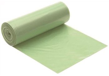 Liner 60 gal 38" X 58" 1.2 Mil Low Density Green Tint with Degradable Additive 100 per case (5 rolls per case/20 liners per roll)