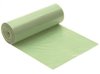 A Picture of product BER-LBR3858X2D Liner 60 gal 38" X 58" 1.2 Mil Low Density Green Tint with Degradable Additive 100 per case (5 rolls per case/20 liners per roll)