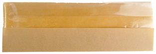 3.25" x 2 x 10.25" 80 GSM Kraft w/OPP #ReadyFresh® Kraft Paper Sandwich Bag with Window, 500/CS