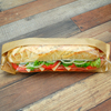 A Picture of product ELK-RF3215KW 3.25" x 2 x 15" 80 GSM Kraft w/OPP #ReadyFresh® Kraft Paper Sandwich Bag with Window, 500/CS