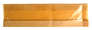 A Picture of product ELK-RF3215KW 3.25" x 2 x 15" 80 GSM Kraft w/OPP #ReadyFresh® Kraft Paper Sandwich Bag with Window, 500/CS