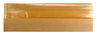 A Picture of product ELK-RF35211KW 3.5" x 2.5 x 10.75" 80 GSM Kraft w/OPP #ReadyFresh® Kraft Paper Sandwich Bag with Window, 500/CS