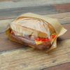 A Picture of product ELK-RF3527KW 3.5" x 2.25 x 7.25" 80 GSM Kraft w/OPP #ReadyFresh® Kraft Paper Sandwich Bag with Window, 500/CS
