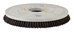 A Picture of product TNT-1016811 Tennant Polypropylene Disk Scrub Brush Assembly. 20 in. / 508 mm. Black.