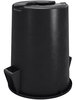 A Picture of product CFS-34104403 Bronco™ Round Waste Bin Trash Containers. 44 gal. Black. 3 each/case. ** SOLD BY CASE ONLY **