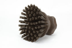 42395EC01 - Round Scrub Brush 5in - Brown