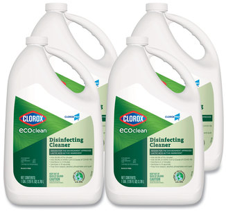 Clorox® Clorox Pro™ EcoClean™ Disinfecting Cleaner. 128 oz. 4 refill bottles/case.