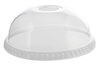 A Picture of product FIS-31107DLH Super Sips PET Dome Lids with Hole, fits 32 oz. Cups. Clear. 50/pack, 20 packs/case.