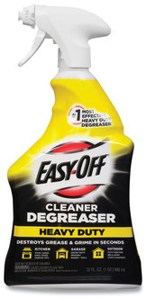 EASY-OFF® Heavy Duty Cleaner Degreaser, 32 oz Spray Bottle, 6/Carton