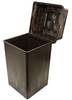 A Picture of product IMP-87504 Impact® Vanguard™ Plastic Indoor/Outdoor Trash Receptacle. 45 gal. Brown.