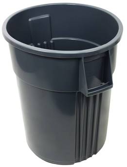 Gator® Plus Container. 55 gal. 25.70 X 28.10 X 33.00 in. Gray. 2/case.