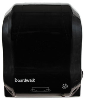 Boardwalk® Hands Free Mechanical Towel Dispenser, 13.25 x 10.25 x 16.25, Black