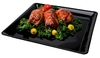 A Picture of product FIS-SQ5616PPBK ReForm Square Polypropylene Trays. 16 X 16 in. Black. 20/case.