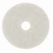 A Picture of product 965-676 3M™ White Super Polish Floor Pads 4100 Low-Speed Polishing 14" Diameter, 5/Carton