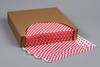 A Picture of product 298-102B Grease-Resistant Paper Wraps. 12 X 12 in. Red Checked. 5 packs, 1000 sheets/pack.