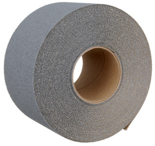 3M™ Safety-Walk™ Medium Duty Resilient Tread 7741, 4 in x 60 ft, Grey Bulk Roll, 3 Rolls/Case