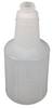 A Picture of product SSE-5024WG Impact® Plastic Bottle with Graduations. 24 oz. Natural.