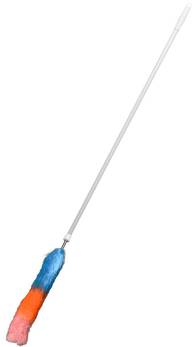 Impact® Extendable Polywool Duster, 52-84 in., White Handle/Multi-Colored