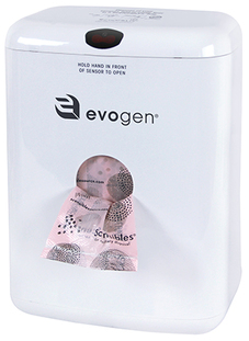 EvoGen® No Touch, Hands Free, Combination Sanitary Napkin, Waste Receiptacle