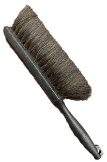 Counter Duster Brush Horsehair Plastic Block