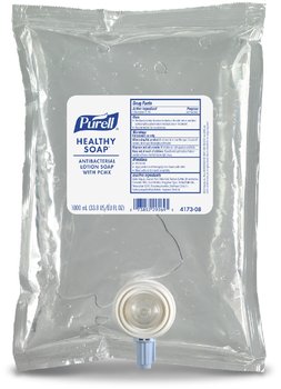 PURELL® Healthy Soap® Antibacterial Lotion Soap with PCMX Refills for PURELL® CS2 Dispensers. 1000 mL. 8/case.