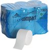 A Picture of product GEP-19374 Compact® White Coreless High Capacity 1-Ply Bathroom Tissue.  3,000 Sheets/Roll.