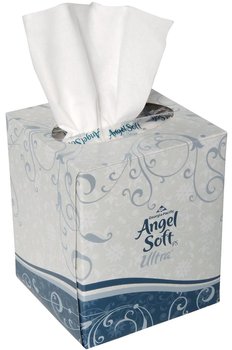Angel Soft Ultra Professional Series™ Premium Facial Tissue. 7.6 X 8.5 in. White. 36 boxes.