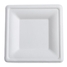 A Picture of product FIS-42SP06 6" SQUARE PLATE, Compostable and PFAS Free, 500 per case